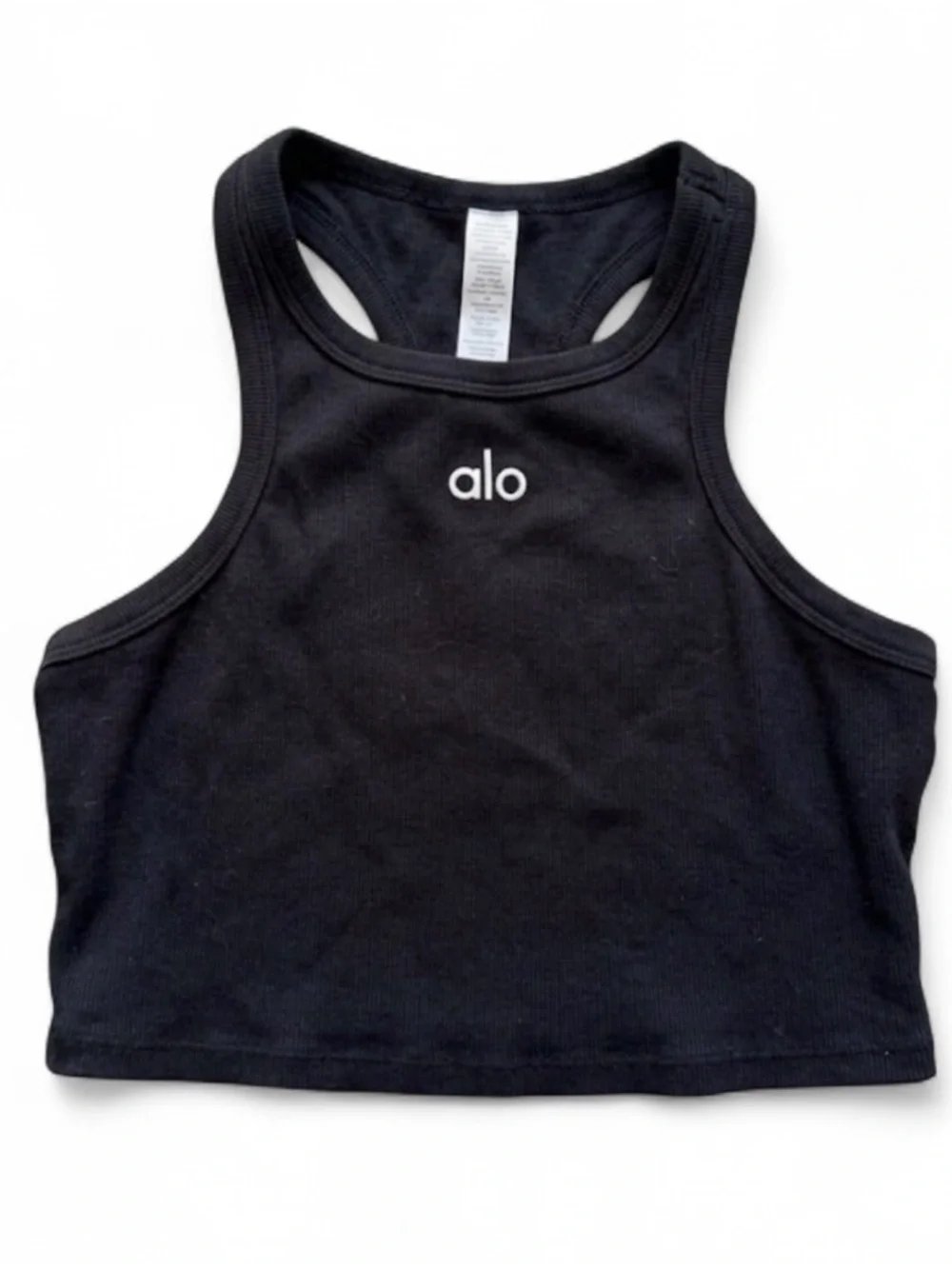 Alo Black Aspire Tank Top Brand New With Tags